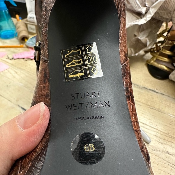 STUART WEITZMAN  Dancefloor 130 Bootie Size 6 - Picture 6 of 6
